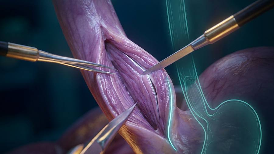 Laparoscopic Heller myotomy for achalasia